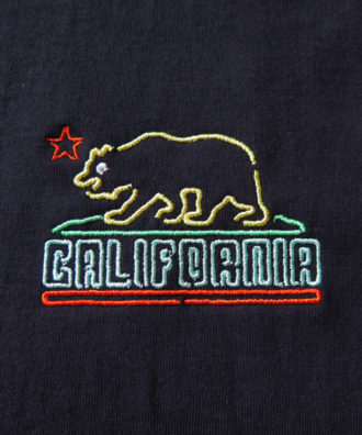 SUNNY VENDORS CALIFORNIA Tshirt　ネオンサイン　刺繍